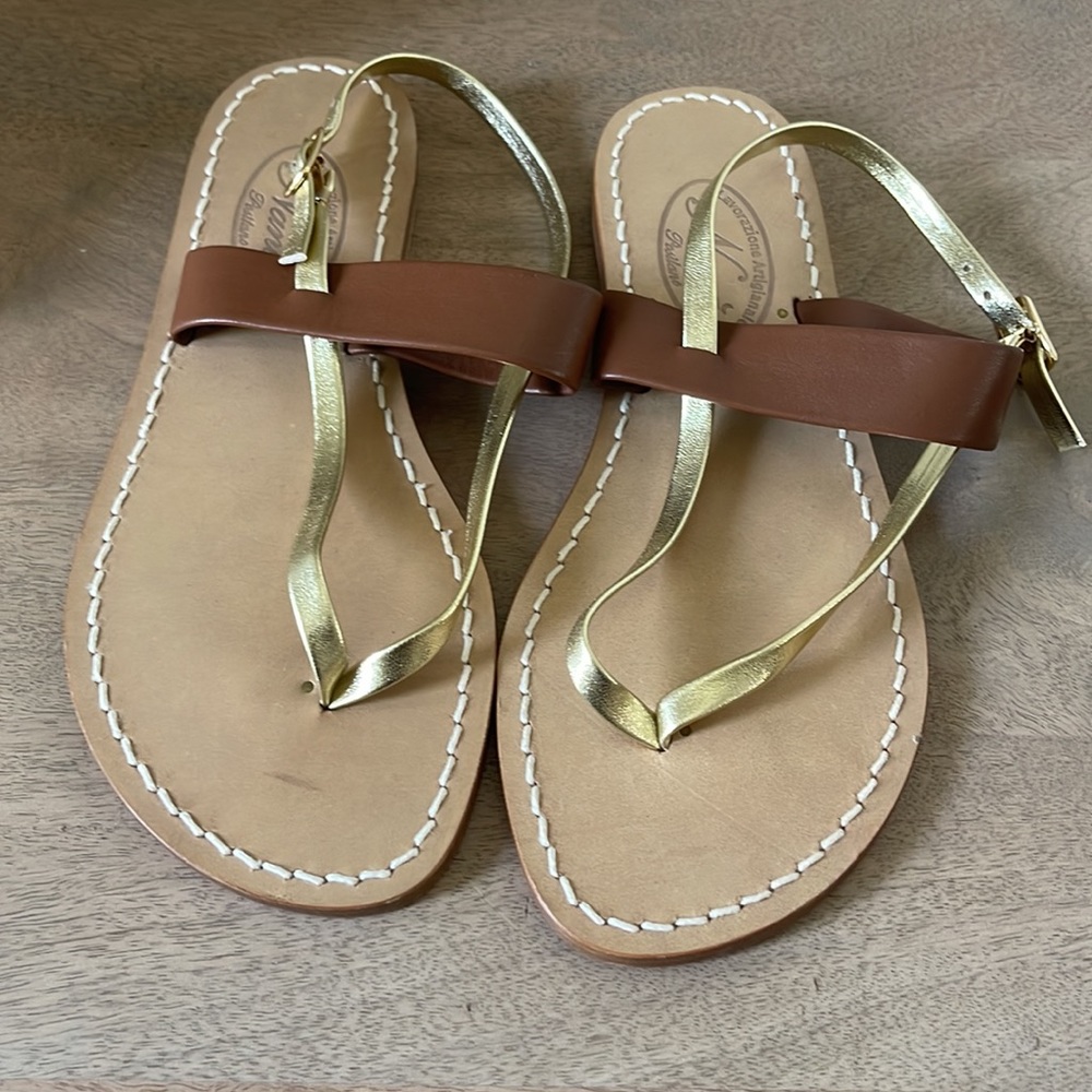 EUC Nana Positano Sandals Size 37